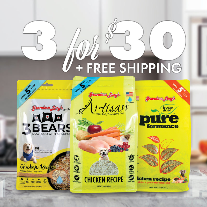 3 for $30 - Chicken Package + Free Shipping*