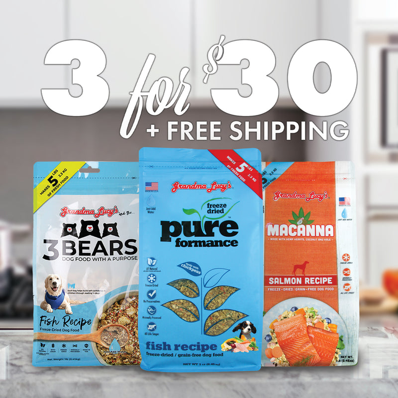 3 For $30 - Fish Package + Free Shipping*