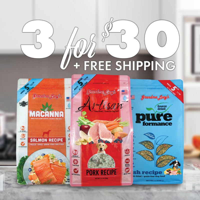 3 For $30 - Fish & Pork Package + Free Shipping*